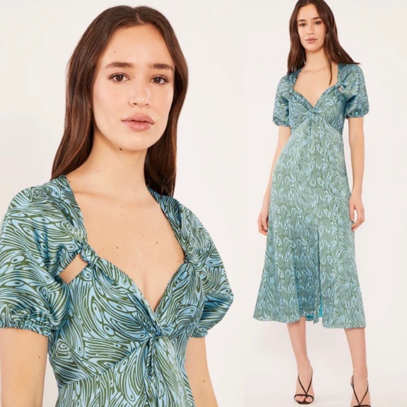 Gorgeous feminine cinq a sept
MARICE DRESS
CELESTE MULTI 
Size 4 - Picture 15 of 15